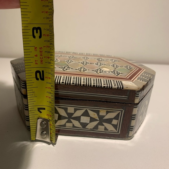 Treasure Jewelry Box - Egyptian Mother of Pearl - Picture 10 of 13